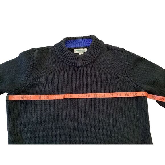 Calvin Klein Heavyweight High Collared Tight Knit Sweater Logo Winter Fall Desig - Picture 12 of 13